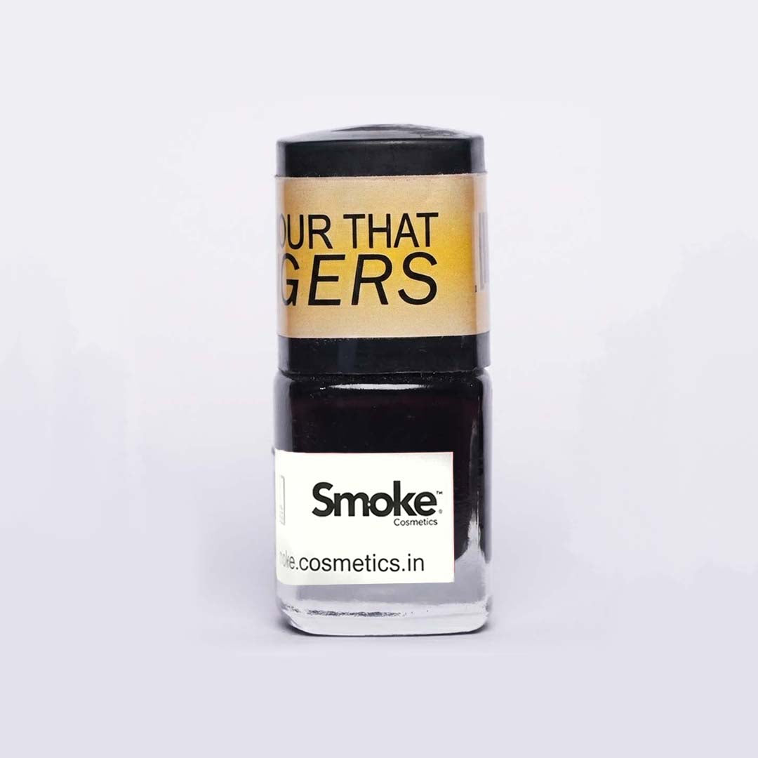 Smoke Cosmetics Smoke Mood Polish Matte 5ml - Classic Black