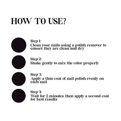 Smoke Cosmetics Smoke Mood Polish Matte 5ml - Classic Black